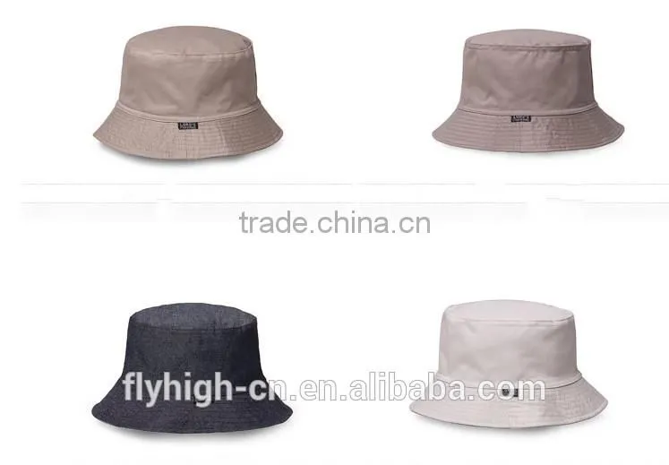 High Quality Logo Outdoor Cotton Camouflage Bucket Hat