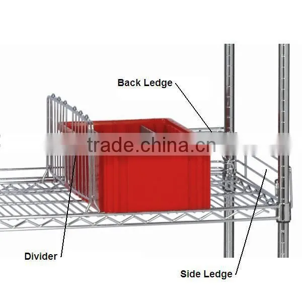 Chrome Wire Mesh Shelving for Hospital Use
