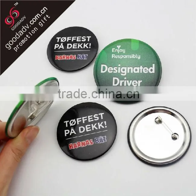 2014 hot selling fashion Customized logo badges / Custom novelty badge