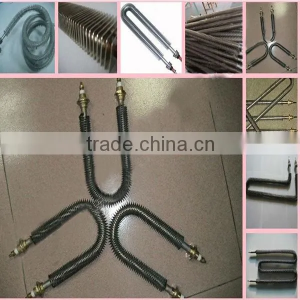 Straight Finned heating elements with good quality
