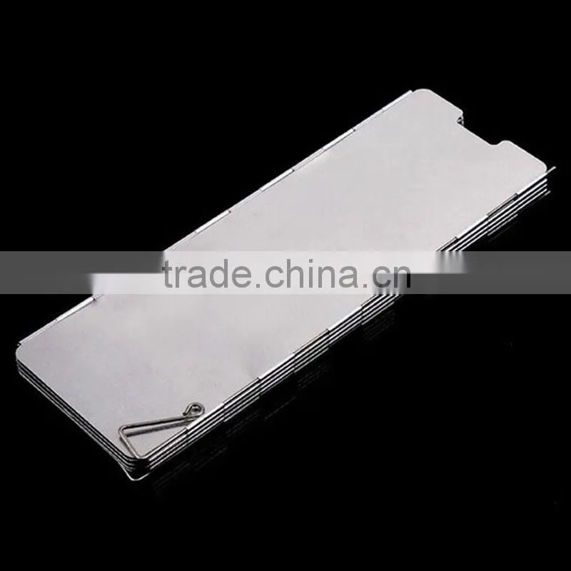 outdoor aluminum wind shield