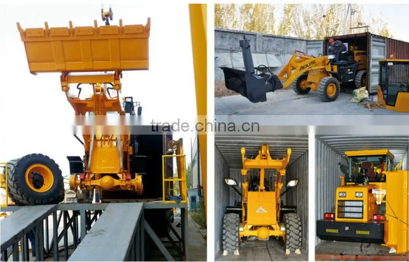small garden tractor loader backhoe