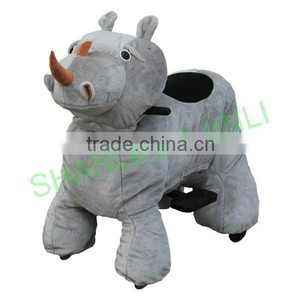 JL-M09 Ride on electric children scooters with CE and EN71 EN62115, walking animal
