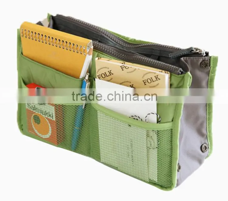 Foldable organizer cosmetic bag travel toiletry package bag