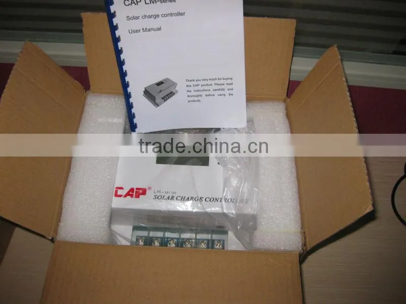 LCD+MPPT LED Solar Charge Controller