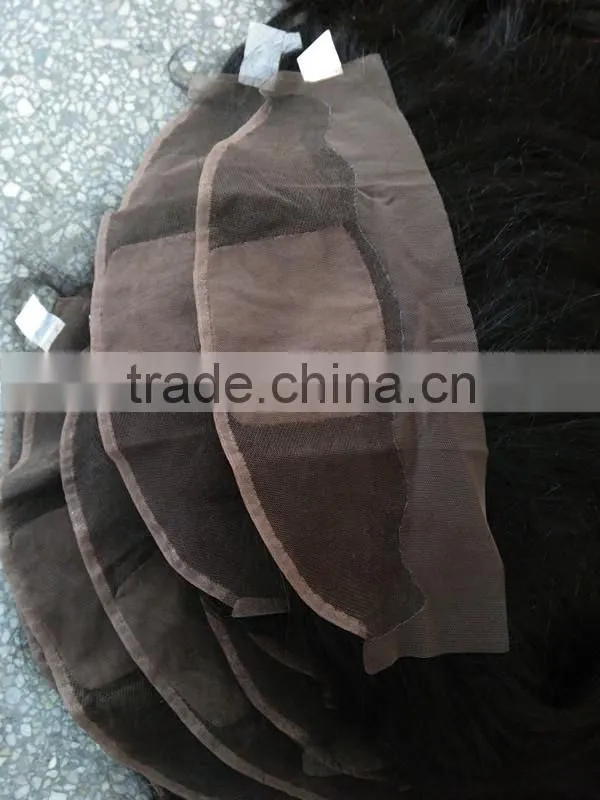 Alibaba express ear to ear lace frontal hair pieces natural color in stock