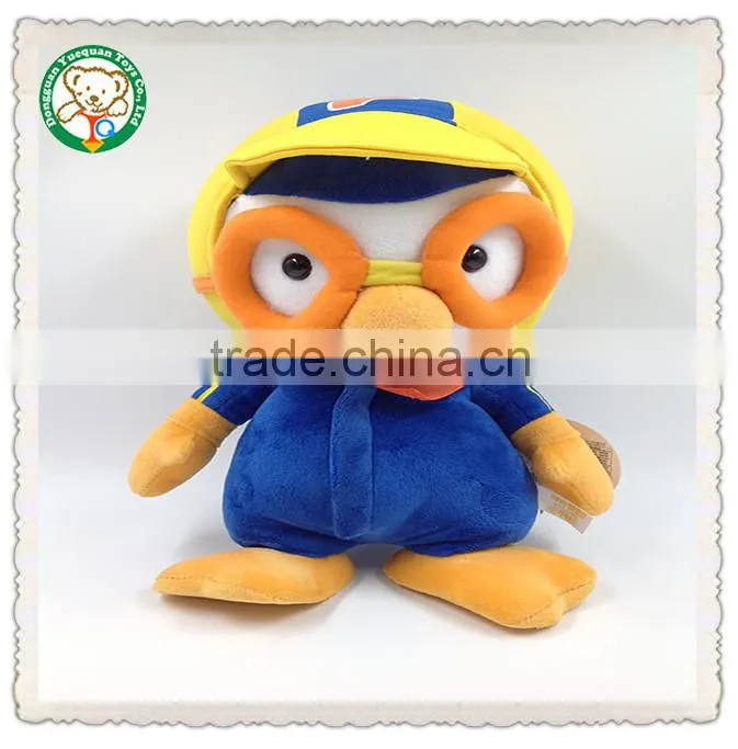 Korea cartoon movie penguin stuffed toys