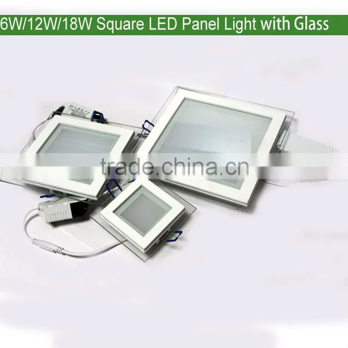 6W 12W 18W Recessed 2835 SMD Round LED Panel Lights