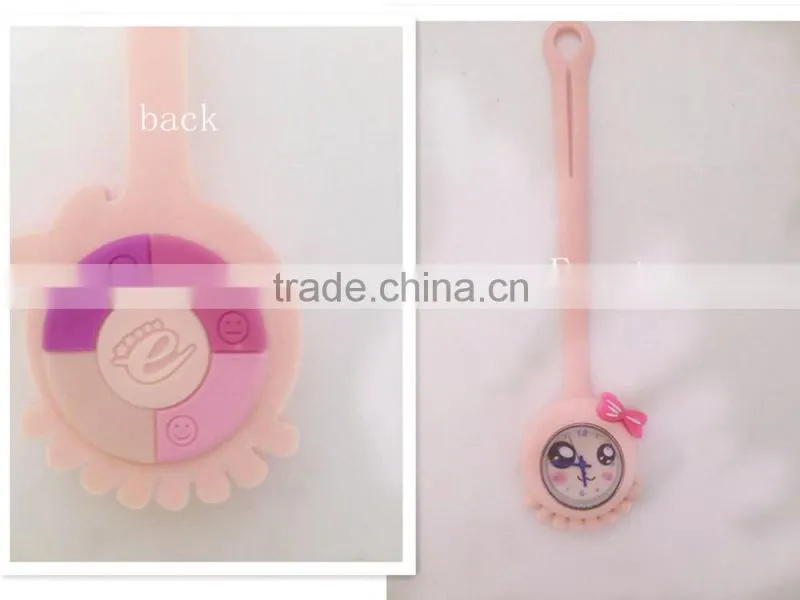 silicone nurse watches with UV detector nurse watch silicone