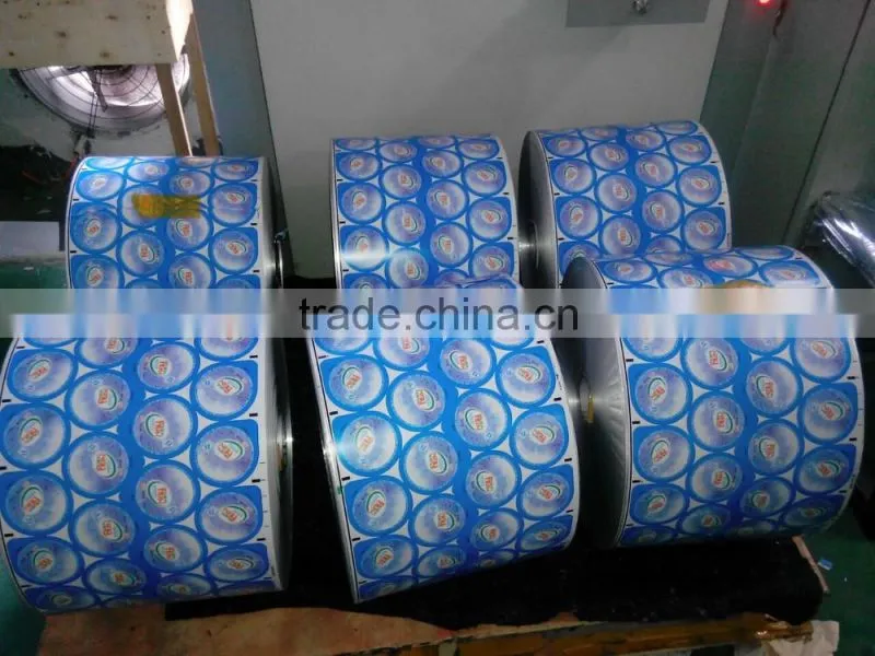 Aluminum Foil Rolls Lid Film Used for Yogurt