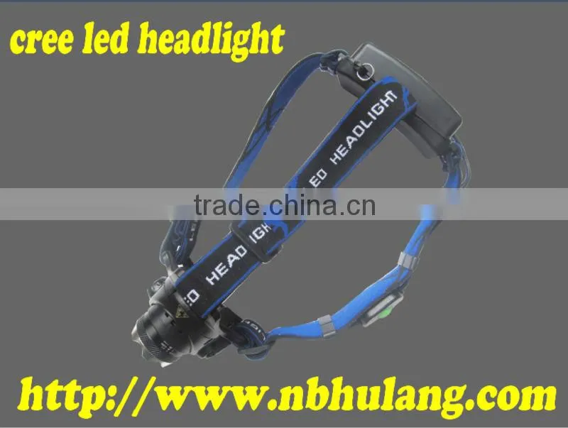 zoom function xml t6 aluminum led headlight headlamp