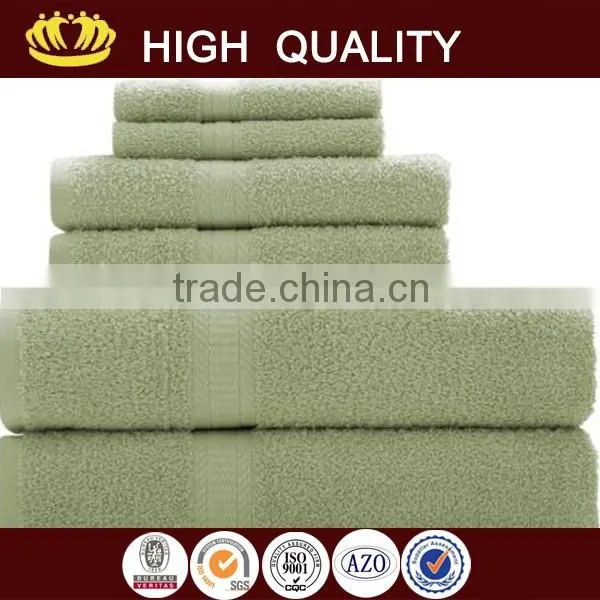 6 Piece bath towel set