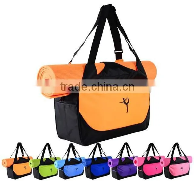 customzied yoga mat and foldable yoga mat duffle bag