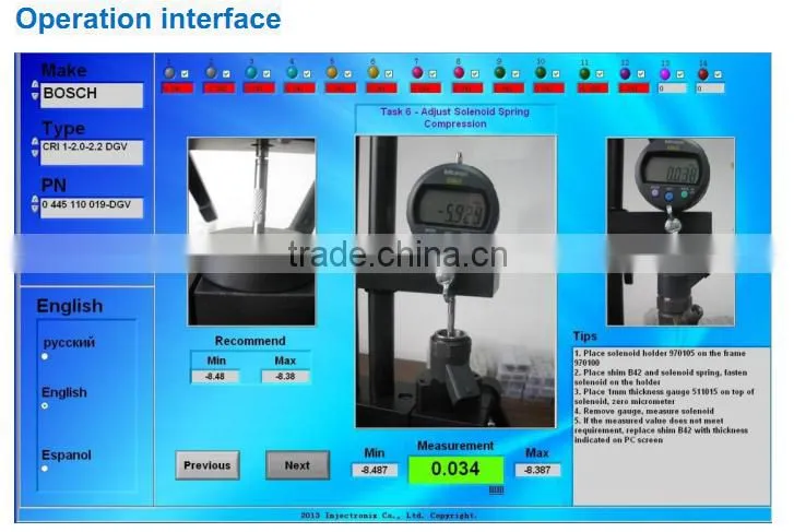 CRM-100 The third stage reapir tools for bosch common rail injectors