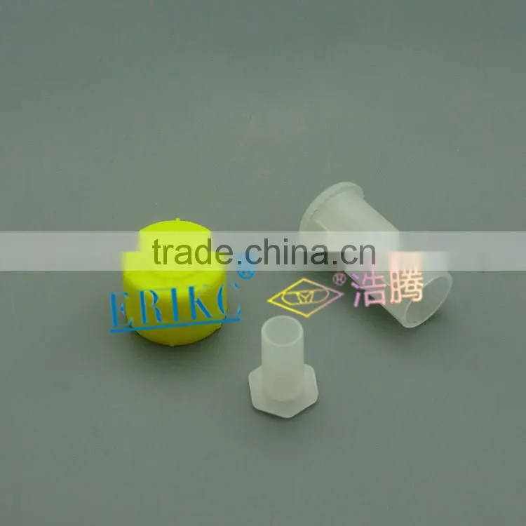 Del/phi injector plastic protection cap for fuel injector,common rail car injector flip spouted cap and practical production cap