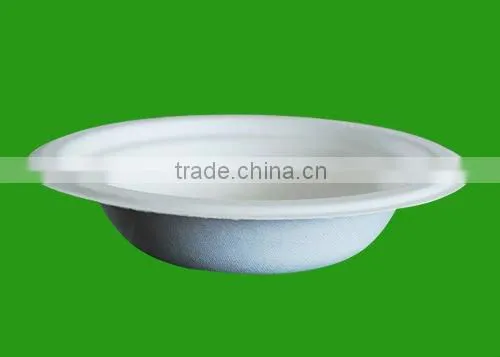 Promotion customize hot sale disposable rice paper water bowl