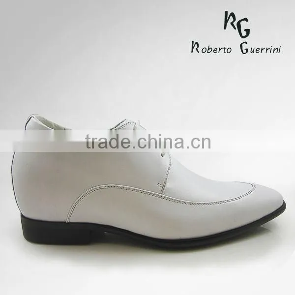 2013 men's white height increasing shoes