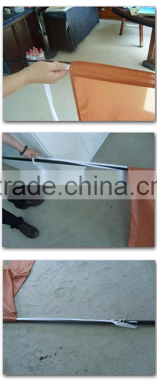 Cheap Custom Advertising Stand Flag Banner