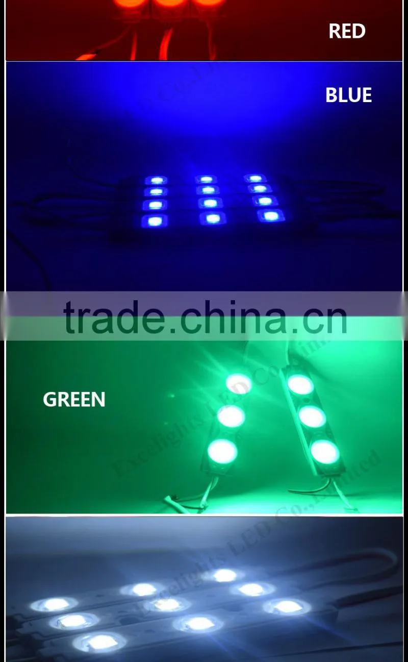 Christmas decoration lights 12V DC ce rohs SMD5050 LED Module with lens