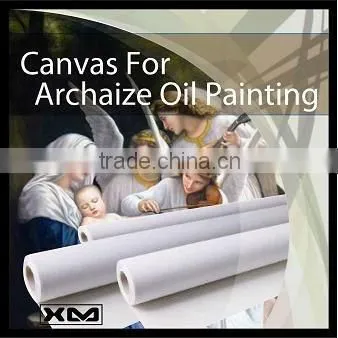 44'' PURE COTTON CANVAS FOR SOLVENT cheap stretched canvas