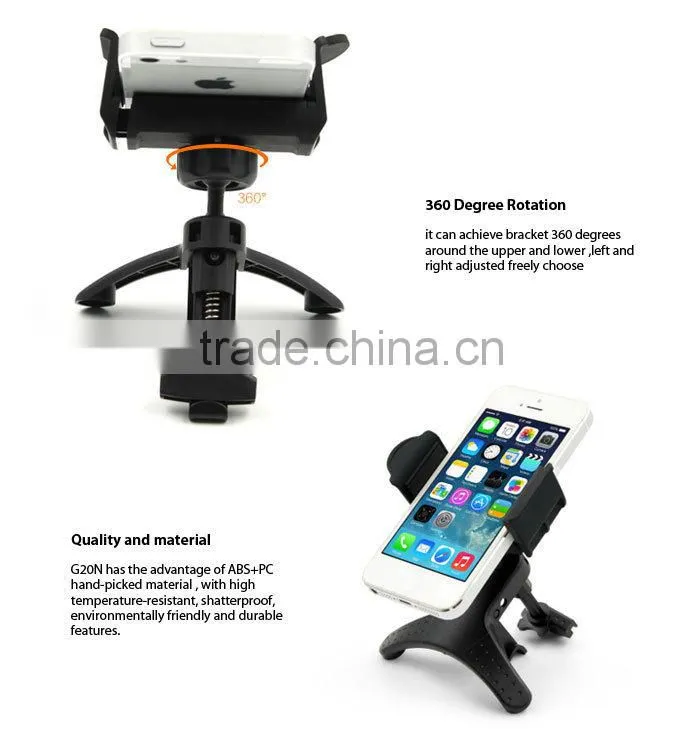 Best selling car air vent holder Mobilephone Charger Station in China factory