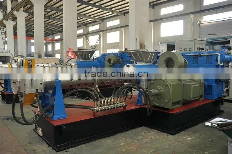 rubber single screw extruder pin barrel cold feeding rubber extruder