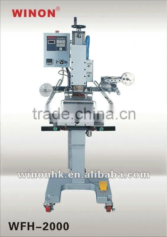 WFH-2000/2 WINON Most Popular Hot Stamping Machine