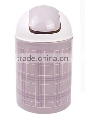 England High Quality Grey Plastic Trash Can Mini Trash Can