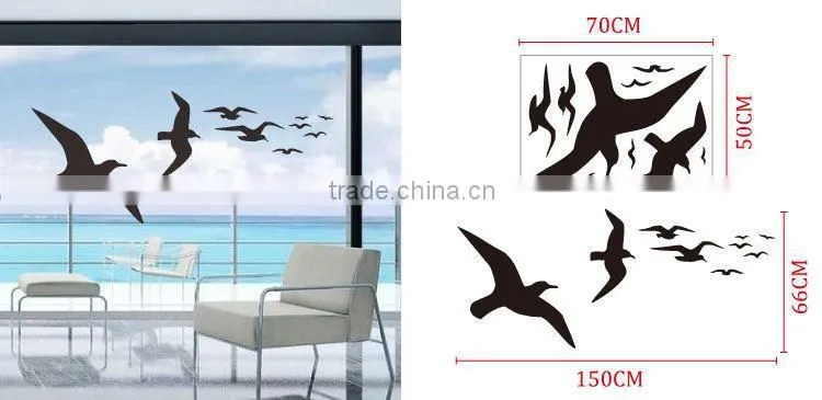 Free sample customized sticker for glass door car window film tint