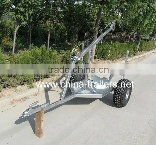 ATV Timber Trailer With Crane