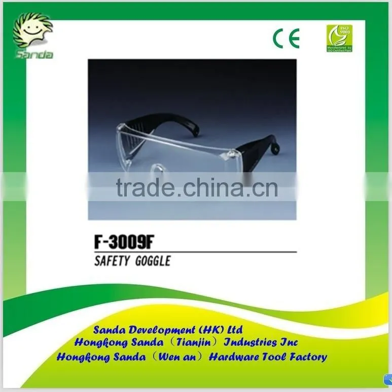 anti fog and black wind proof safety goggles