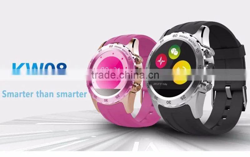 KW08 2016 hot product Smart Watch Smart Phone NFC BLUETOOTH OEM