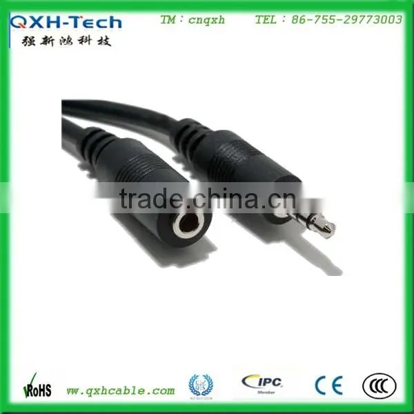 DC 3.5mm STEREO CABLE male to female for speaker