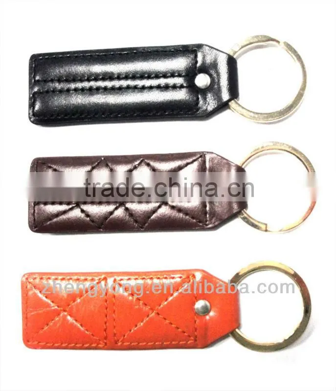 (ZY-D2889S) wholesale keychain charms ,leather keychain maker