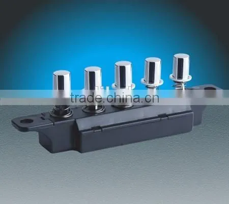 SC706-3MRQ mechanical range hood switch with 5 caps