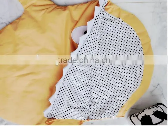 Shark Shaped Multi-color Cotton Children Sleeping Bag