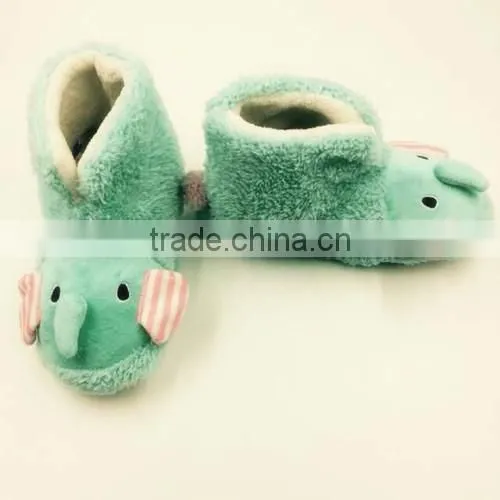 Hot sale animal kids ankle slipper boots
