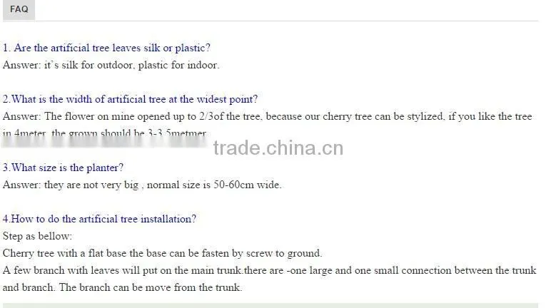 Decorative plastic tree artificial coconut tree fiberglass artificial coconut tree