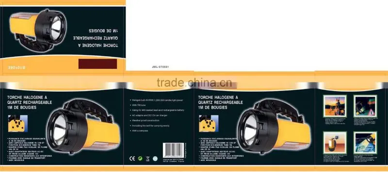 3 IN 1 STYLE 9led rechargeable spot light(ce/rohs)