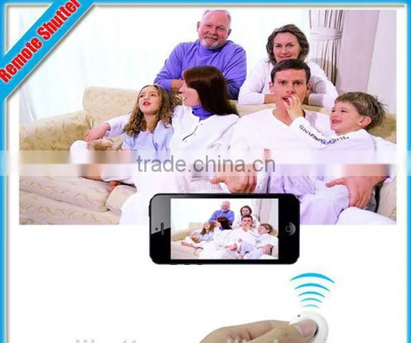 new products selfie bluetooth remote shutter for any mobile phone