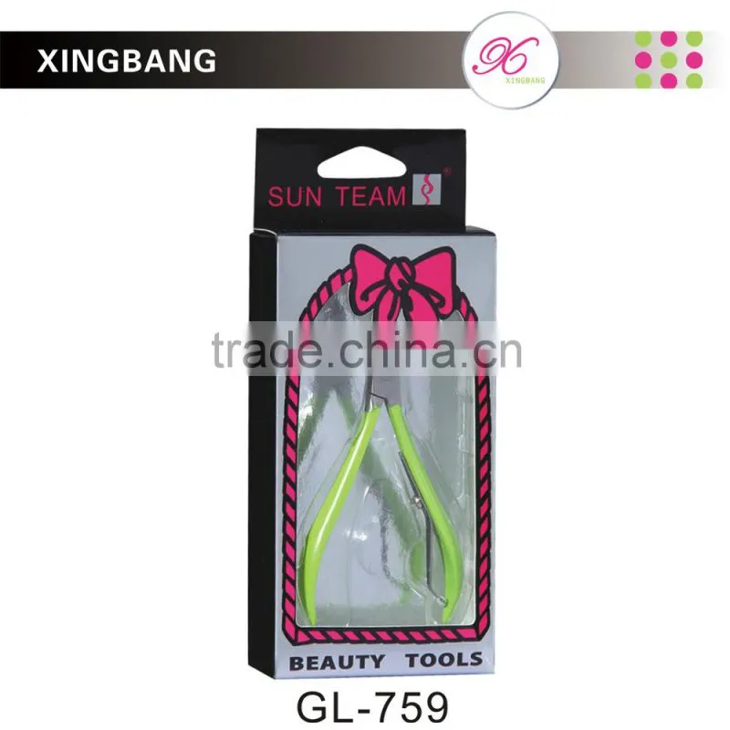 customizable lady beauty care cuticle nipper, personal care tools