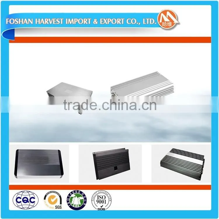 Best seller aluminum extrusion profile/extruded electrical aluminium enclosure made in china