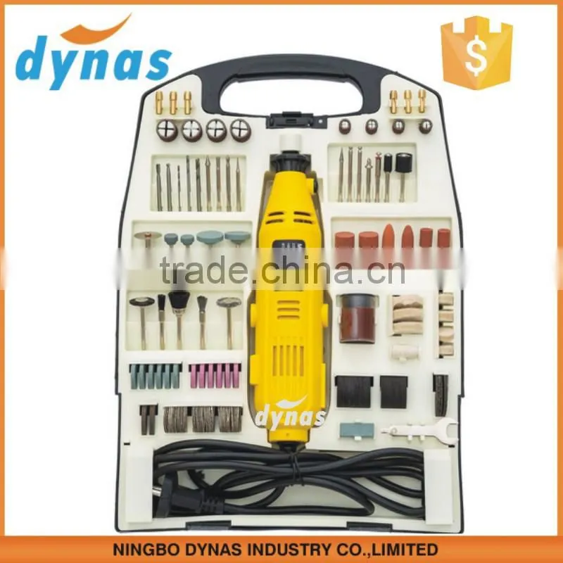 Deluxe set electric tool 3.2mm 135W 110pcs rotary grinder machine