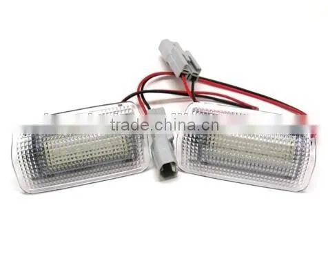 Budjet auto parts LED license lights car license plate frame european