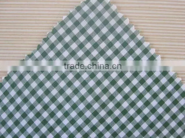 Plaid Cotton fabric/ 100% cotton fabric / TC fabric/ uniform fabric