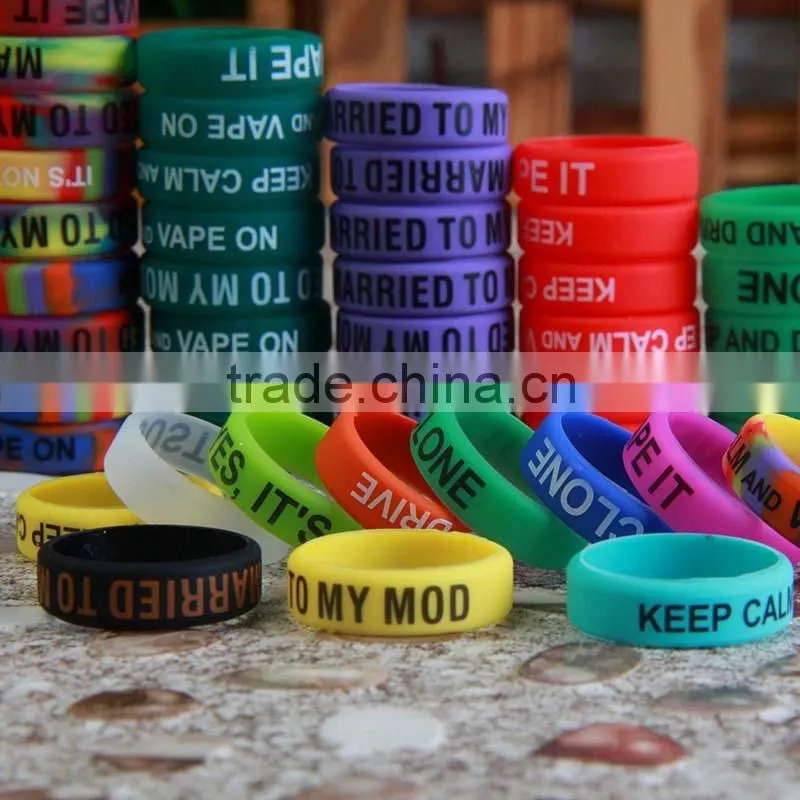 mechanical mod vape band customized vape band hot seller silicone vape band