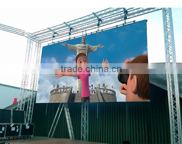 P10 Outdoor Rental 1/4 Scan 640*640mm led display