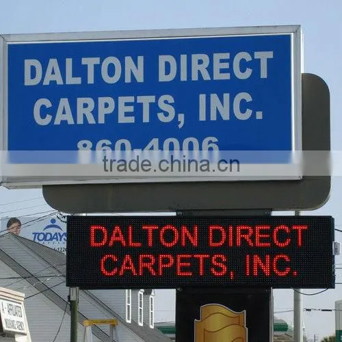 USA---Outdoor led display sign programmable, LED Programmable Display Signs board P10 outdoor running text led display sign
