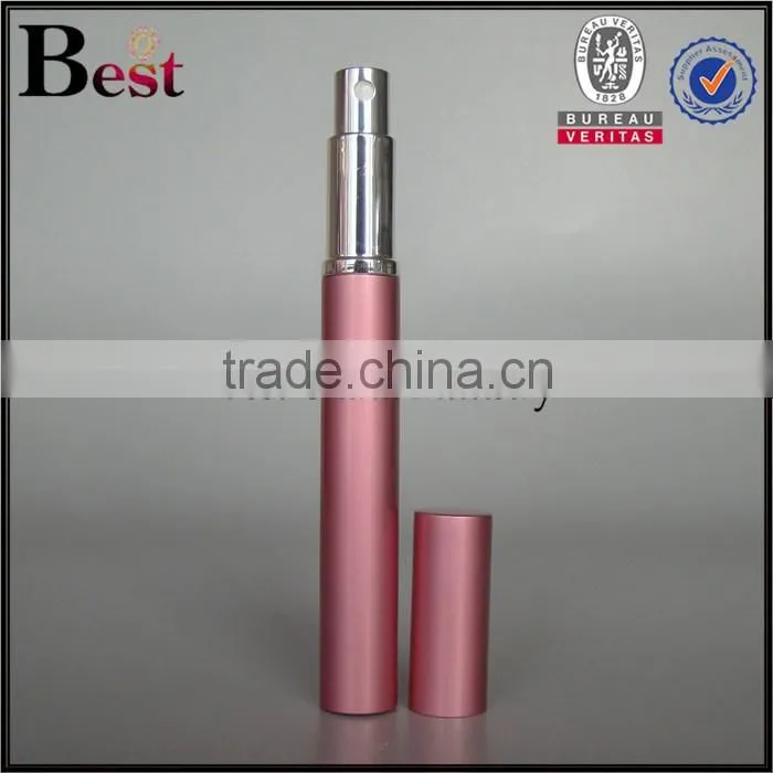 6ml pink, light pink perfume tube bottles, pen shape perfume atomizer