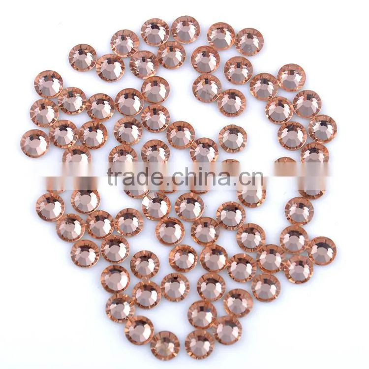 ss6 , ss10 , ss16 , ss20 AB Crystal Clear Round iron on Flatback wholesales Hotfix Rhinestone